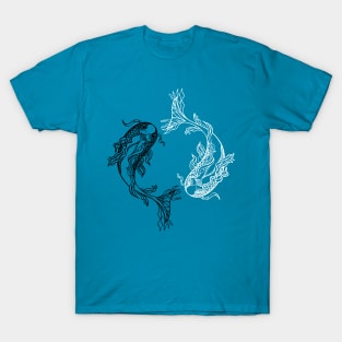 Catfish yin yang T-Shirt